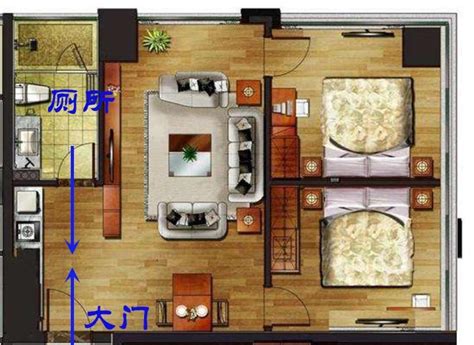 大門對廚房化解|大門正對廚房怎麼化解